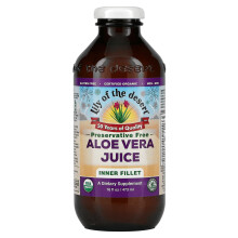 Lily of the Desert, Aloe Vera Saft, Inneres Blattfilet, Konservierungsmittelfrei, 16 fl oz (473 ml)