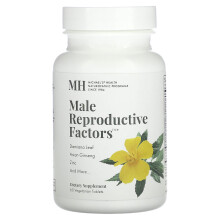 Michael's Naturopathic, Männliche Reproduktionsfaktoren, 60 Vegetarische Tabletten