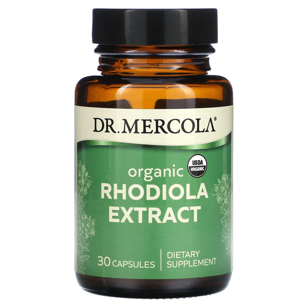Dr. Mercola , Organic Rhodiola Extract, 30 Capsules