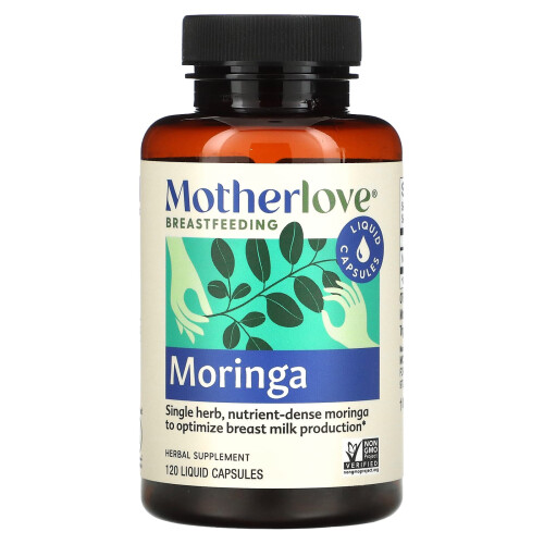 Motherlove, Moringa, 120 Flüssigkapseln 1