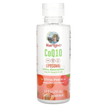 MaryRuth's, CoQ10 Liposomal, Zitrus-Pfirsich, 7,6 fl oz (225 ml)