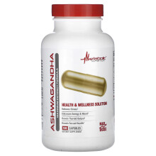 Metabolic Nutrition, Ashwagandha, 90 Kapseln
