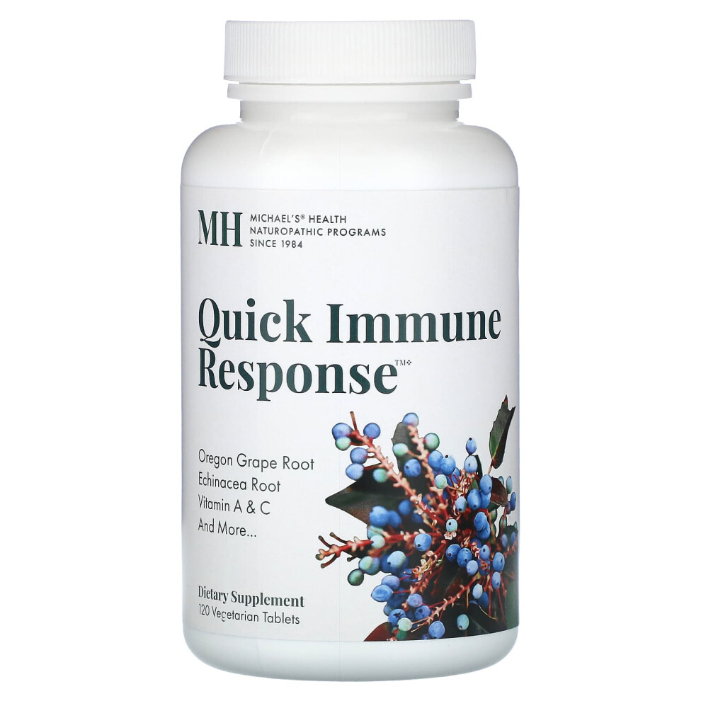 Michael's Naturopathic , Quick Immune Response, 120 Vegetarian Tablets