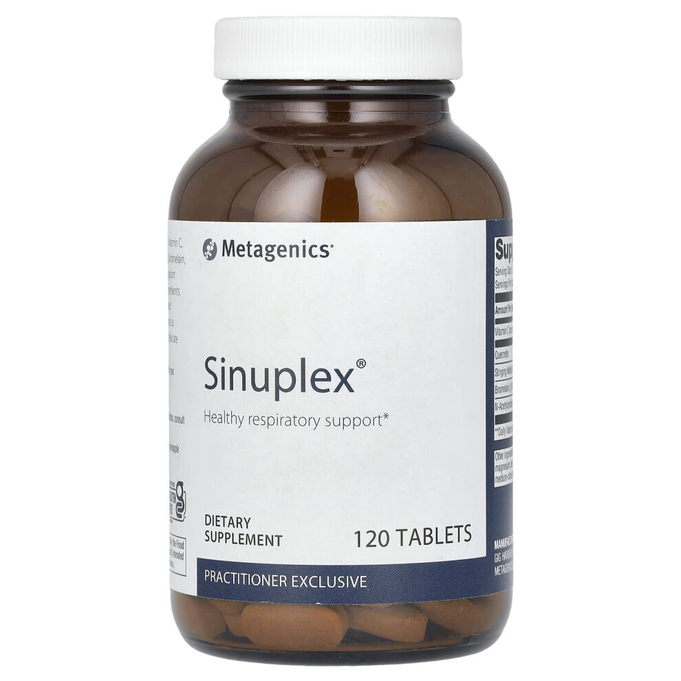 Metagenics , Sinuplex, 120 Tablets