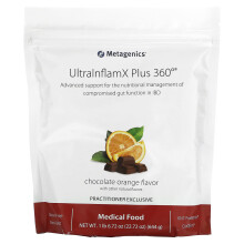 Metagenics, UltraInflamX Plus 360, Medizinisches Lebensmittel, Schokolade-Orange, 22,72 oz (644 g)