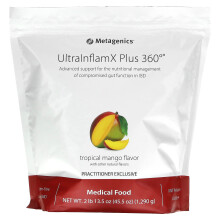 Metagenics, UltraInflamX Plus 360, Medizinisches Lebensmittel, Tropische Mango, 45,5 oz (1.290 g)