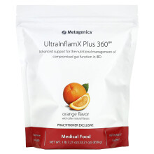 Metagenics, UltraInflamX Plus 360, Medizinisches Lebensmittel, Orange, 23,21 oz (658 g)