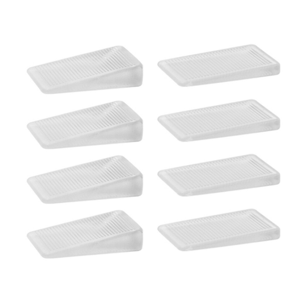 Raindrops 16pcs Transparent Door Stop Wedge For Carpet Hardwood Tile-image-OPC-PJTYXXV-NEW