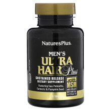 NaturesPlus, Men's Ultra Hair Plus, Mit MSM und ausgewählten Pflanzenextrakten, 60 Tabletten