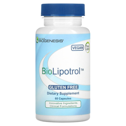 Nutra BioGenesis, BioLipotrol, 60 Kapseln