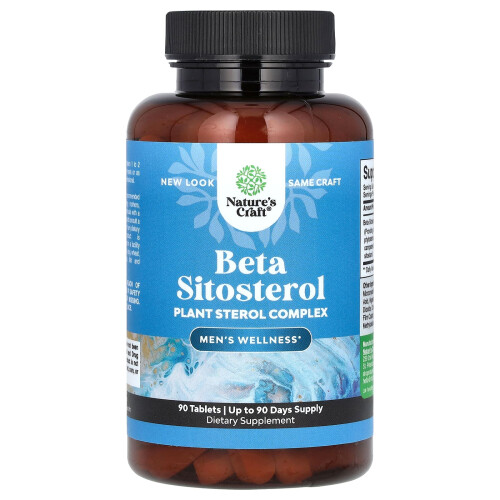 Nature's Craft, Beta-Sitosterol, 90 Tabletten
