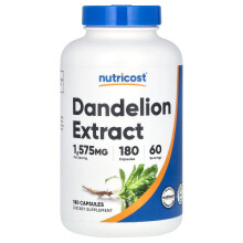 Nutricost, Löwenzahn-Extrakt, 1.575 mg, 180 Kapseln (525 mg pro Kapsel)