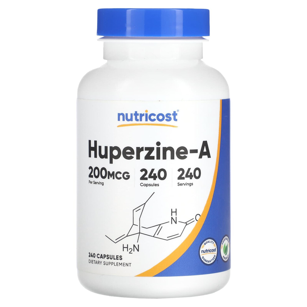 Nutricost , Huperzine-A, 200 Mcg 240 Capsules
