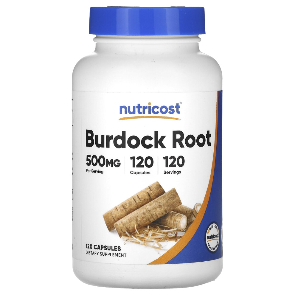 Nutricost , Burdock Root, 500 Mg, 120 Capsules