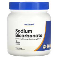 Nutricost, Natriumbicarbonat Pulver, Naturbelassen, 2 Pfund (907 g)