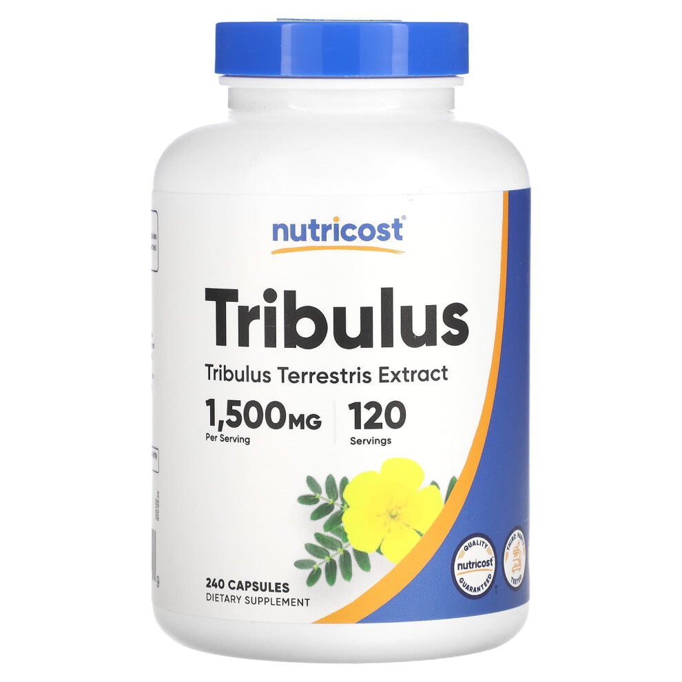 Nutricost , Tribulus, 1,500 Mg, 240 Capsules (750 Mg Per Capsule)