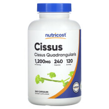 Nutricost, Cissus, 600 mg, 240 Gélules