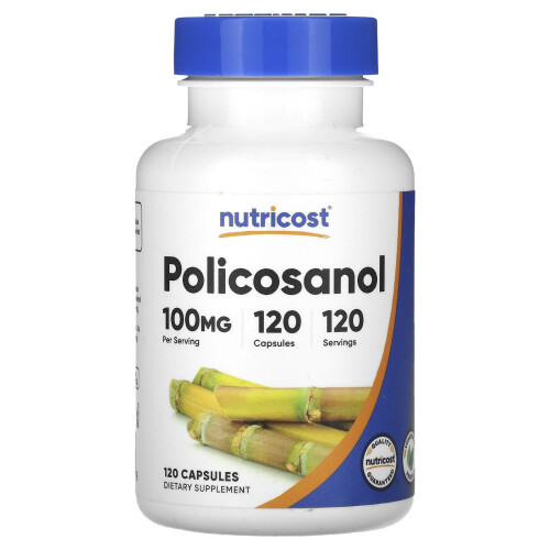 Nutricost, Policosanol, 100 mg, 120 Kapseln