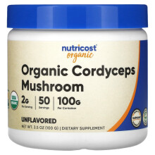 Nutricost, Bio Cordyceps Pilz, Naturbelassen, 3,5 Unzen (100 g)