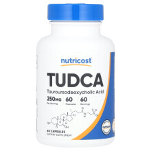 Nutricost, TUDCA, 250 mg, 60 Kapseln