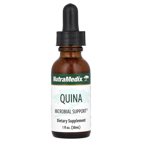 NutraMedix NutraMedix, Quina, Soutien Microbien, 1 fl oz (30 ml)