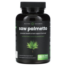 NutraChamps, Palmier Nain, 120 Petites Capsules