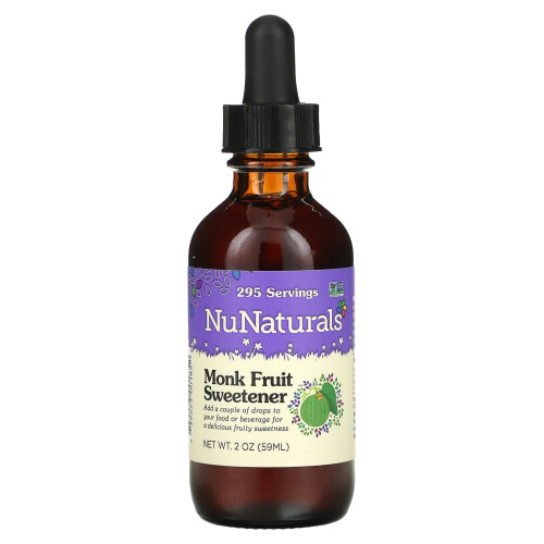 NuNaturals, Mönchsfrucht-Süßstoff, 2 oz (59 ml)