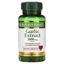 Nature's Bounty, Knoblauchextrakt, 1.000 mg, 100 Rapid Release Weichkapseln