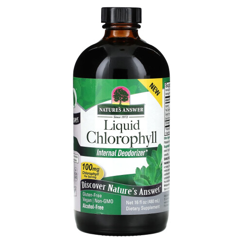 Nature's Answer, Flüssiges Chlorophyll, 100 mg, 16 fl oz (480 ml)