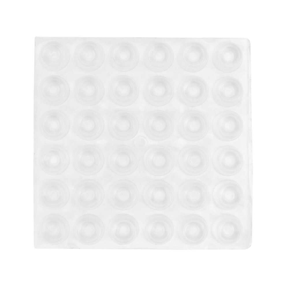 Cabinet Damper Transparent Pvc 36pcs 0.9x0.9in-image-OPC-PJTYZS5-NEW