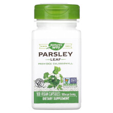 Nature's Way, Petersilienblatt, 900 mg, 100 Vegane Kapseln (450 mg pro Kapsel)