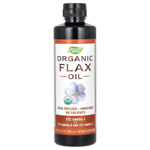 Nature's Way, Bio-Leinöl, 16 fl oz (480 ml)