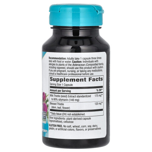 Nature's Way, Chardon-Marie, 60 Capsules Végétaliennes 1