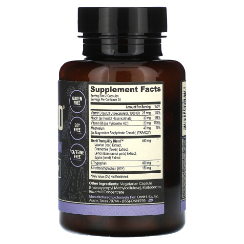 Onnit, New Mood, Mood & Relaxation, 60 Capsules 1