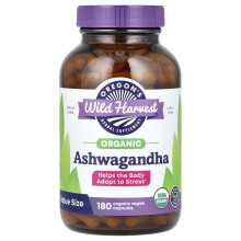 Oregon's Wild Harvest, Bio-Ashwagandha, 180 Bio-Vegane Kapseln