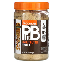 PBfit, Erdnussbutterpulver, Schokolade, 15 oz (425 g)