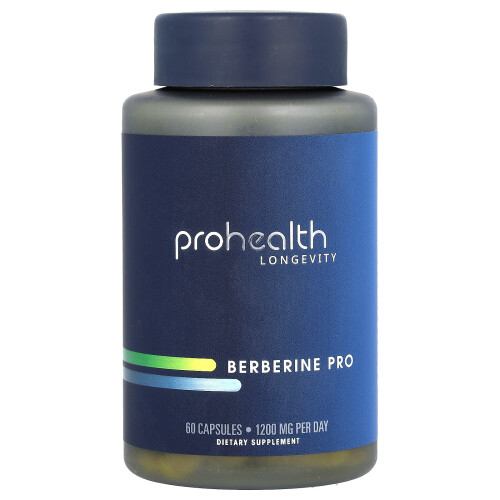 ProHealth Longevity, Berberin Pro, 1.200 mg, 60 Kapseln