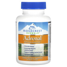 RidgeCrest Herbals, Surrénales, Fatigue Fighter, 60 Gélules Végétaliennes