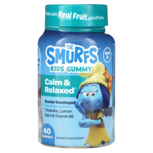 Die Schlümpfe, Die Schlümpfe, Kinder-Gummis, Ruhe & Entspannung, Schlumpfbeere, Ab 3 Jahren, 40 Gummis