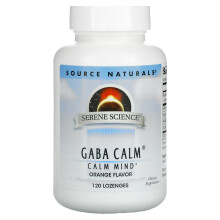 Source Naturals, GABA Calme, Orange, 120 Pastilles