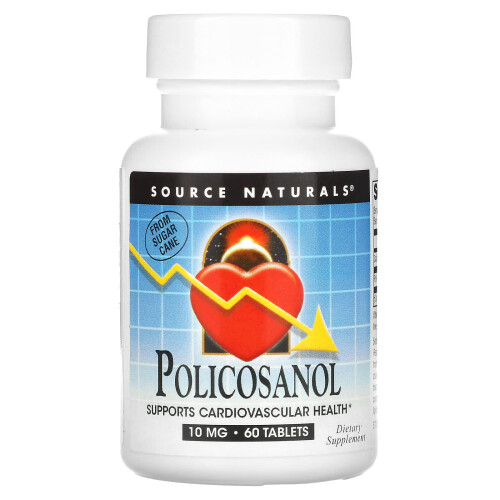 Source Naturals, Policosanol, 10 mg, 60 Tabletten