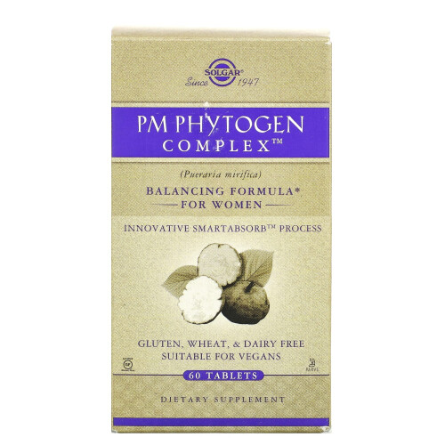 Solgar Solgar, PM PhytoGen Komplex, 60 Tabletten