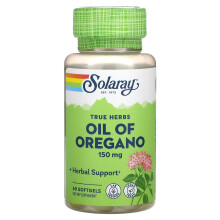 Solaray, Oreganoöl, 150 mg, 60 Softgels