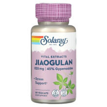 Solaray, Jiaogulan, 820 mg, 60 VegCaps (410 mg pro Kapsel)