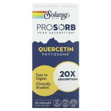 Solaray, Quercetin Phytosom, 30 VegCaps