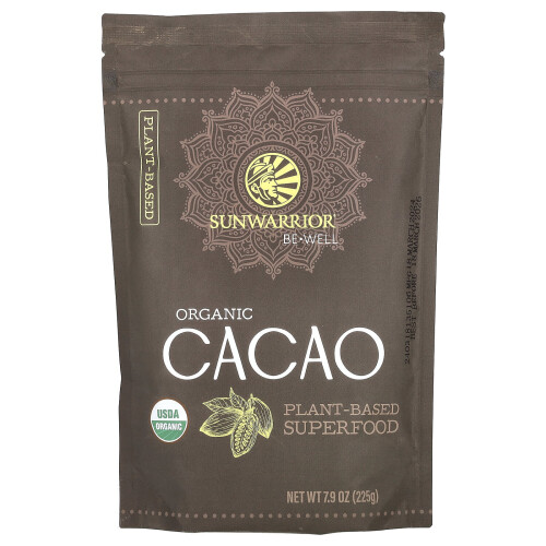 Sunwarrior, Be Well, Cacao Bio, 7,9 oz (225 g)
