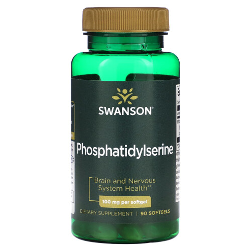 Swanson, Phosphatidylserin, 100 mg, 90 Softgels