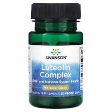 Swanson, Complexe de Lutéoline, 100 mg, 30 Gélules Végétales