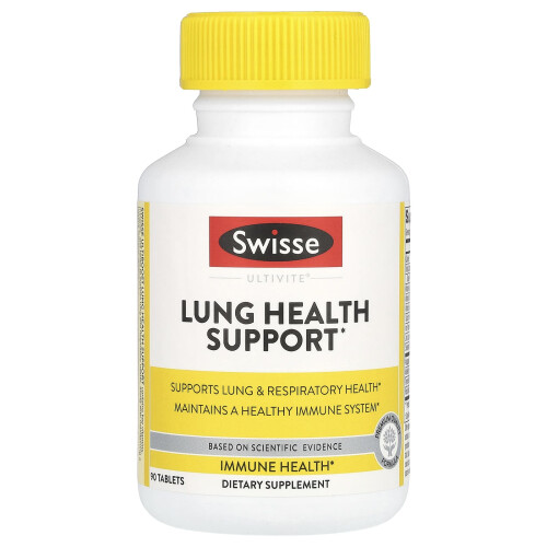 Swisse, Ultivite, Lungenunterstützung, 90 Tabletten