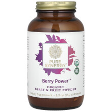 Pure Synergy, Puissance des Baies, Poudre Biologique de Baies et Fruits, 5,3 oz (150 g)